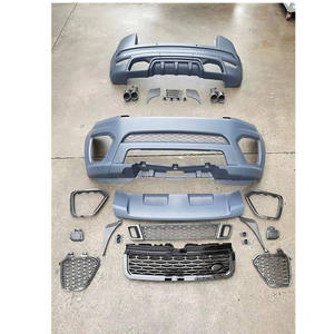 Kit carrosserie complet pour Range Rover Evoque 2010-2019, modèle <span class=keywords><strong>SVR</strong></span>, comprenant l'ensemble du pare-chocs avant et arrière - Product Image 1