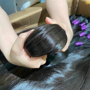 Extensiones de Cabello Humano Virgen de Camboya, sin Procesar, con Cutícula Alineada, Proveedor de Extensiones de Cabello - Product Image 2