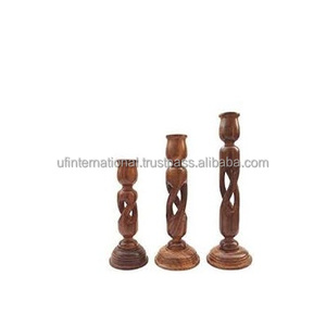 Bougeoirs en bois personnalisés avec toutes les tailles, porte-bougies - Product Image 4