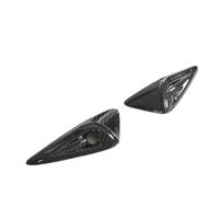Voiture haut de gamme modifiée en fibre de carbone sèche garde-boue caméra évent couvre garniture pour Tesla modèle X 2021