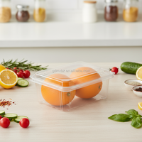 Boîte alimentaire jetable en plastique thermoformé pour fruits (fraises), sushis, pizzas, nouilles, hamburgers à emporter - PET MINXING
