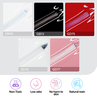 Kit de vernis gel UV style français à marque privée, plusieurs couleurs, non toxique, à retirer par trempage, pour usage professionnel et DIY, fournitures pour ongles