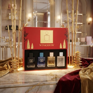 Produttore Professionale di Profumi e Fornitore OEM, <span class=keywords><strong>Set</strong></span> <span class=keywords><strong>Regalo</strong></span> di Profumi Maschili 4*15ml, Spray Corpo, Colonia, Fragranze Naturali Acquatiche - Product Image 3