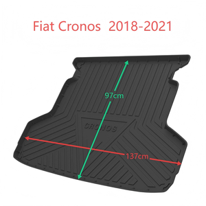 Tapetes de Auto a Medida, Revestimiento de Maletero Trasero de TPO para Fiat <span class=keywords><strong>Cronos</strong></span> 2018-2021 - Product Image 4