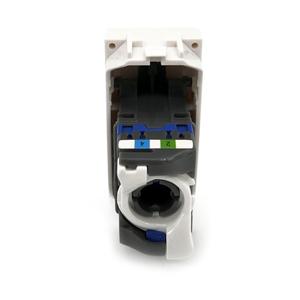 Prise téléphonique blanche compatible avec Living International - Product Image 2