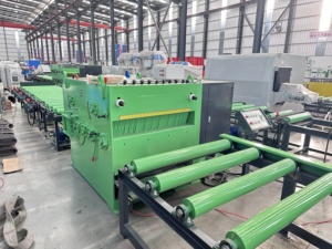 Scie à refendre robuste à arbre unique avec moteur de 55 kW pour la découpe de panneaux et de bois - Product Image 3