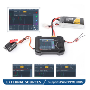 Testeur de servo intégré ToolkitRC ST8 8CH 100W 2A 2.4 TFT 7-28V 8 canaux avec 4 interfaces indépendantes pour test de signal PWM/PPM/SBUS - Product Image 4