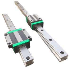 Linear Guides With Sliders For Machine Tools And Robots P Precision Grade S55C Material Double <b>Row</b> Ball Bearing Type - Product Image 2