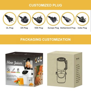 מסחטת מיצים קרה חשמלית איכותית עם פתח הזנה גדול במיוחד בגודל 6.30 אינץ', 350W, תפוקת מיץ גבוהה, נירוסטה, סחיטה איטית - Product Image 6