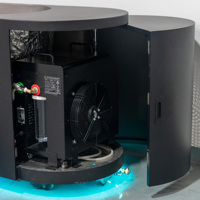 Bain froid de luxe en acier inoxydable pour extérieur avec refroidisseur et filtre