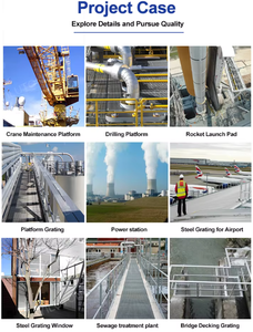 <span class=keywords><strong>Escalera</strong></span> Industrial de Malla Cerrada Galvanizada en Caliente, de Alta Resistencia, con Peldaños Lisos T3, Directo de Fábrica - Product Image 5