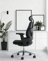 Haute qualité luxe nouveau dos maille gestionnaire chaise d'ordinateur fournisseur Design ergonomique noir exécutif PDG chaise de bureau pour le travail