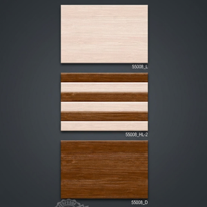 Digital Ceramic Glazed Highlighter Wall Tiles 300x450mm Glossy Dark Light Design for Mall Commercial Interiors - Product Image 1