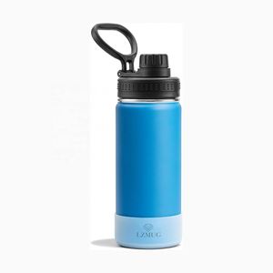 12oz 16oz BPA-Free Leak Proof Kids Insulated Water <b>Bottle</b> with Spout Lid Wide Mouth Sports Water <b>Bottle</b> for Back to School - Product Image 1