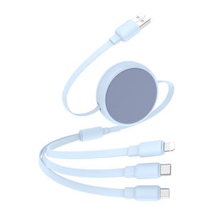 OEM 3 in 1 Android cavo caricatore usb ricarica rapida in Silicone cavo di copertura <span class=keywords><strong>per</strong></span> <span class=keywords><strong>iPhone</strong></span> - Product Image 2