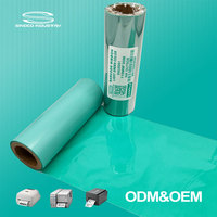 Cinta de Transferencia Térmica de Resina Premium de Alta Calidad, 110 mm x 20 m, Múltiples Colores Únicos, para Impresoras de Etiquetas