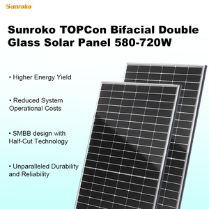 Sistema de Energía Solar Completo Sunroko, Sistema Fotovoltaico Híbrido de 3000W, 10 Kw, 10Kva, 12Kva, Todo en Uno - Product Image 4