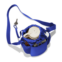 Pochette de transport réglable en néoprène pour bouteille d'eau, étui imperméable pour gobelet, support de tasse réglable avec bandoulière, tendance