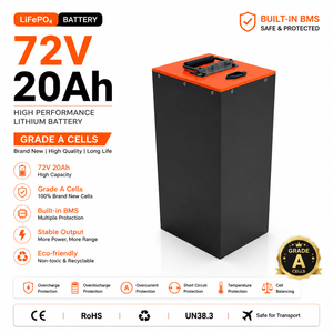 Paquete de Baterías de Iones de Litio de 72V Grado A, 20Ah 24S1P 1536Wh, Alto Rendimiento con BMS BT, Baterías LFP para Vehículos de Dos Ruedas LFP4850 Facto - Product Image 1