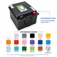 Batterie Lithium LiFePO4 Économique à Éléments Solides 60V 100Ah 200Ah 300Ah à Longue Durée de Vie pour Mobylette Électrique, Tricycle, Rickshaw, Véhicule Personnalisé