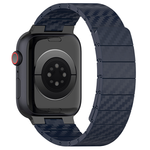 Bracelet magnétique en fibre de carbone Win-Win pour <span class=keywords><strong>Apple</strong></span> IWatch, bracelet de remplacement pour montre intelligente - Product Image 5