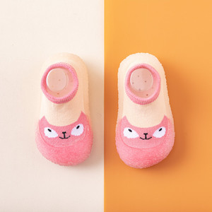 Chaussettes tricotées en coton pour bébés garçons et filles avec poignée antidérapante bas d'été - Product Image 3