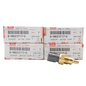 8-98023717-0 สำหรับอะไหล่เครื่องยนต์ Isuzu ZX200-3 ZX240-3 ZX270-3 ZX200-5A FTR FVR FVM FVZ 4HK1 6HK1 เซ็นเซอร์วัดอุณหภูมิน้ำ - Product Image 1