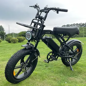 V20 Electric Bicycle China Factory Price Fat Tire Cheap New Model Bicycles Bike Electr E Bicycle Electric Bike For Adults