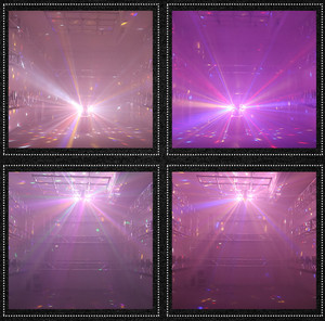 Luce da discoteca a <span class=keywords><strong>LED</strong></span> a doppia sfera di cristallo - Product Image 3