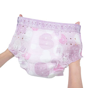 Pañales Desechables para Bebé de Primera Calidad al por Mayor de Fábrica, Pañales Tipo Pantalón, OEM Personalizado, Alta Calidad, Forma de <span class=keywords><strong>Q</strong></span>, Material Suave - Product Image 4