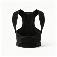 Ceinture de soutien dorsal complète pour correction de posture, réglable et personnalisable pour hommes et femmes, usage au bureau, soulage le bas et le haut du dos