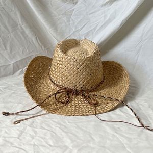Nouvelle Collection Été 2025 – Chapeau de Cowboy Personnalisé avec Logo et Design Creux, Bord de 9 cm, pour Hommes et Femmes, Protection Solaire - Product Image 4