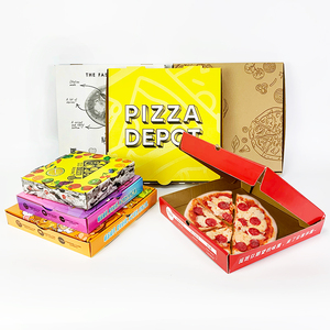 Kemasan Kertas Kraft Persegi Panjang Tahan Lama yang Dapat Disesuaikan untuk <span class=keywords><strong>Burger</strong></span> Pizza Ayam Goreng Kentang Goreng Sushi Bentuk Kerucut Oktagonal - Product Image 6