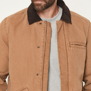 Comfortable Winter <b>Jacket</b> Best Quality Men <b>Canvas</b> <b>Jacket</b> for Winter High Street Style Plain Lightweight Breathable <b>Canvas</b> <b>Jacket</b> - Product Image 5