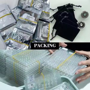 Großhandel Hochwertiger Gerader Baguette-Schliff 1-2,9mm D Weiß Farblos VVS Geschliffener Moissanit-Stein für Tennis-/Kubanische Ketten - Product Image 4