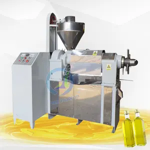 Industrial Sesame Seed Oil Press Oil Extractor Black Cumin Cardamom Oil Extraction Machine