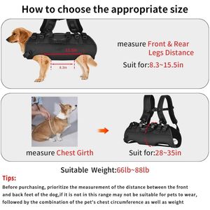 Perros Hombro Soporte <span class=keywords><strong>de</strong></span> cuerpo completo Mascotas Portador <span class=keywords><strong>de</strong></span> viaje <span class=keywords><strong>Bolsa</strong></span> <span class=keywords><strong>de</strong></span> viaje Mochila Arnés <span class=keywords><strong>para</strong></span> discapacidad - Product Image 2