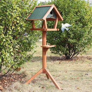 Usmilepet bán buôn thiết kế mới rắn GỖ CHIM trung chuyển Hộp thực phẩm lồng ngoài trời chim bồ câu Chim Sẻ trung chuyển cho ban công vườn công viên biệt thự - Product Image 1