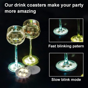 Posavasos <span class=keywords><strong>LED</strong></span>, Luces Adhesivas <span class=keywords><strong>LED</strong></span>, Luces <span class=keywords><strong>LED</strong></span> <span class=keywords><strong>para</strong></span> <span class=keywords><strong>Botellas</strong></span>, Luces <span class=keywords><strong>para</strong></span> Portavasos <span class=keywords><strong>para</strong></span> Fiestas, Bares, <span class=keywords><strong>Botellas</strong></span> de Vino y Licores - Product Image 5