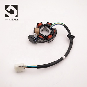 Bobina de Estator de Magneto para Motocicleta de Onda Completa de 6 Polos <span class=keywords><strong>C100D</strong></span> de Fabricante Chino DEJIA, 80W/12V, Sistemas Eléctricos con Certificación ISO9001 - Product Image 4