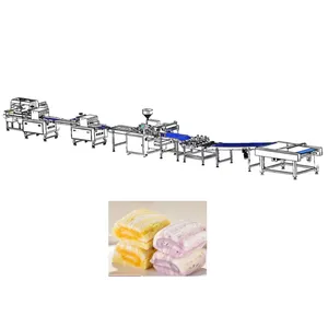 Customized High Quality Toast Cake Roll Production Line Equipment Toast Bread Baking Making Machinery