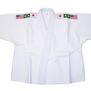 Fabricación al por Mayor de Uniformes de Jiu-jitsu Personalizados con Frente Elástico, Kimono para Competencia y Entrenamiento, Diseña Tu Propio Traje de Bjj Unisex - Product Image 1