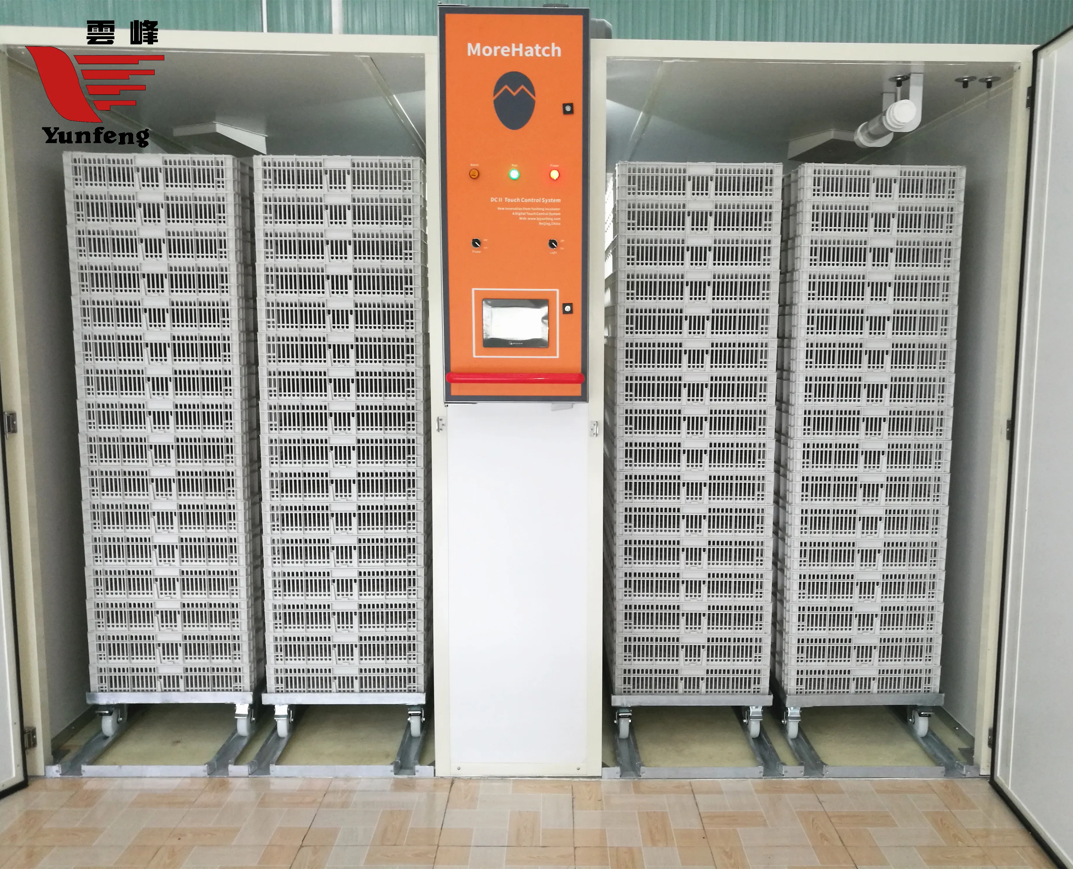 Best price high quality good hatching rate fully automatic 19200 incubator
