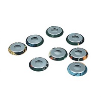 Herstellerdirektverkauf Selbstklebender Runder Aluminium-Hohlknopf