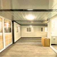Maison Conteneur Préfabriquée Extensible 40 Pieds, Villa de Luxe à 3 Chambres sur Roues, Remorque Portable Mobile Pliable