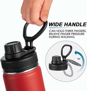 Bouteille d'eau chaude isotherme sous vide en acier inoxydable sans BPA, grande capacité, pour le sport, 6-12 heures, vente en gros, personnalisable - Product Image 6