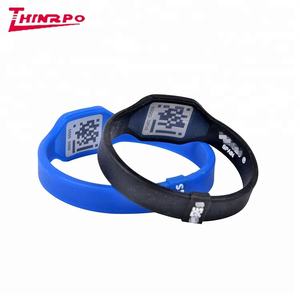 Haute fréquence Natation Bibliothèque Gym Contrôle Accès Silicone QR <span class=keywords><strong>Code</strong></span> bandes Silicone QR <span class=keywords><strong>Code</strong></span> Bracelet - Product Image 2