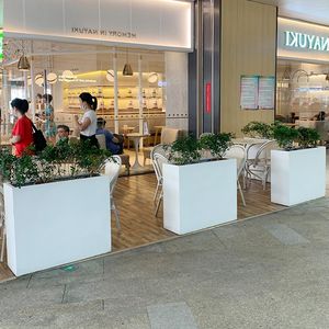 Jarrón para exterior de acero galvanizado H156, contenedor de <span class=keywords><strong>cultivo</strong></span> de verduras resistente a la oxidación para granja, jardín, hogar, Patio, Hotel, Parque - Product Image 3