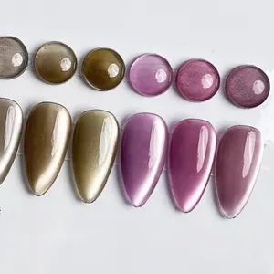 Lisse 15mL Magnétique Oeil de Chat Vegan <span class=keywords><strong>Maquillage</strong></span> Vernis à Ongles Gel quantité minimale de commande Bas Logo Personnalisé LED Soak off UV Gel Polish pour Salon de Manucure - Product Image 1