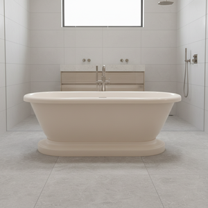 Vasca da Bagno Moderna di Lusso Autoportante Ovale per Immersione Interna in Hotel <span class=keywords><strong>e</strong></span> Ville o per Uso Domestico, Vasca Bianca a Prezzo all'Ingrosso - Product Image 2